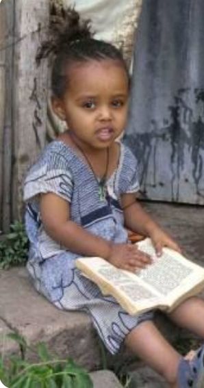 Girl Holding Book